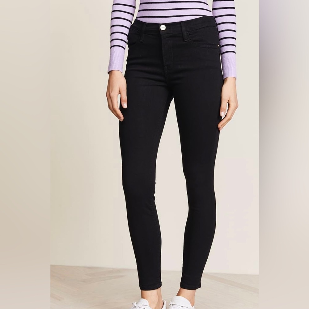 FRAME le high skinny jeans